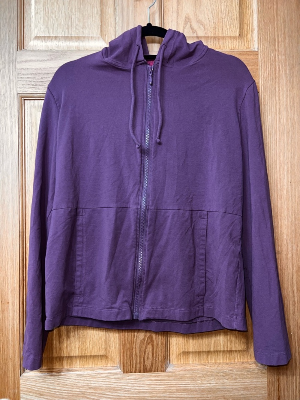 Jockey Women's Deep Purple Full-Zip Hooded Jacket